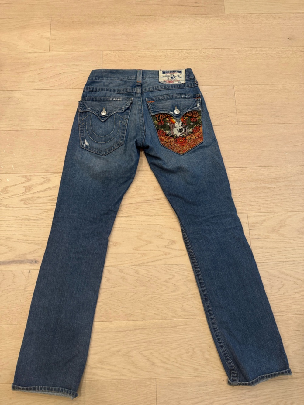 True Religion Straight Leg Denim